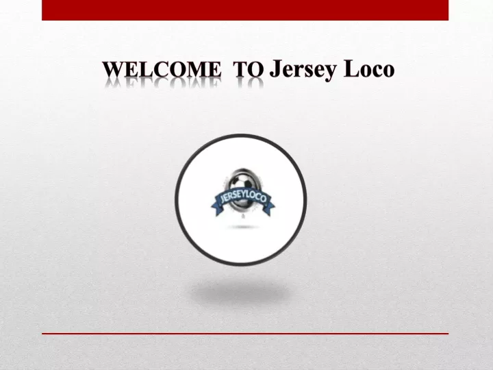 welcome to jersey loco