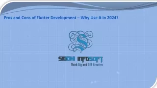 pros and cons of flutter development why use it in 2024