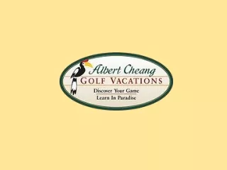 Great Golf Holidays at AC PGA Golf Academy & Vacation