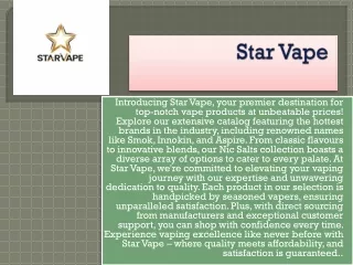 Star Vape
