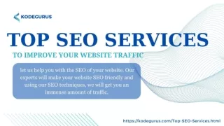 Get Best SEO Services For Your Business 9056614126 KodeGurus