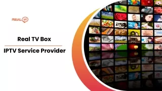 real tv box