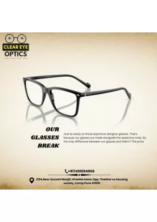 best optical store in pune camp