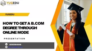 Online Bcom degree program:  Online Bcom classes  | Online Bcom degree