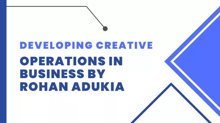 developing creative operations in business