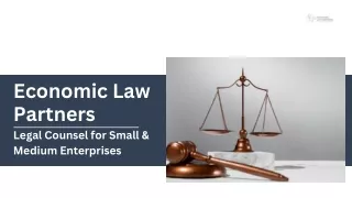 Economic Law Partners , Legal Consultants In Dubai