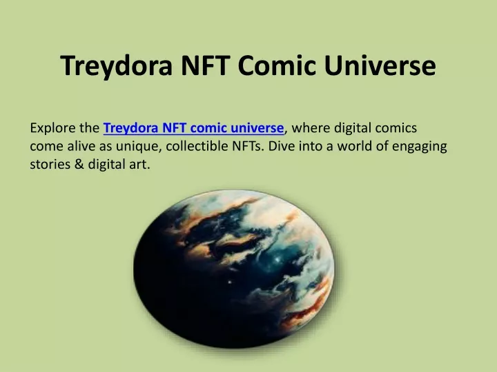 treydora nft comic universe