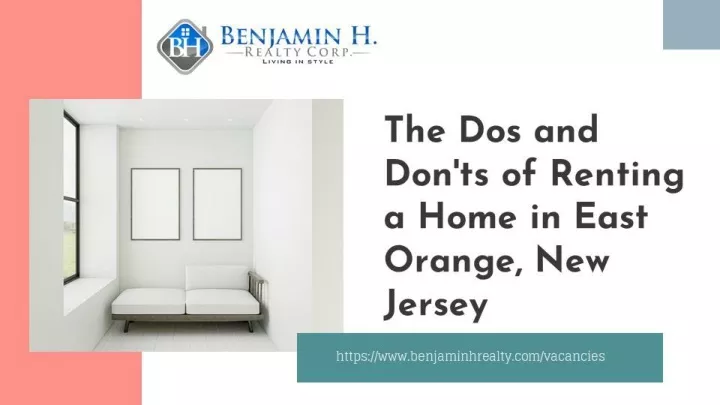 the dos and don ts of renting a home in east orange new jersey