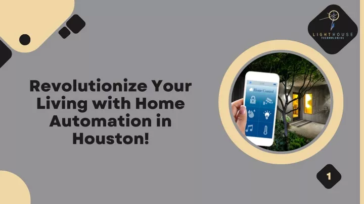 revolutionize your living with home automation