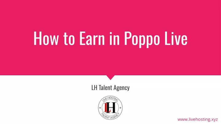 how to earn in poppo live