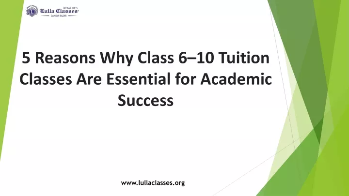 5 reasons why class 6 10 tuition classes are essential for academic success