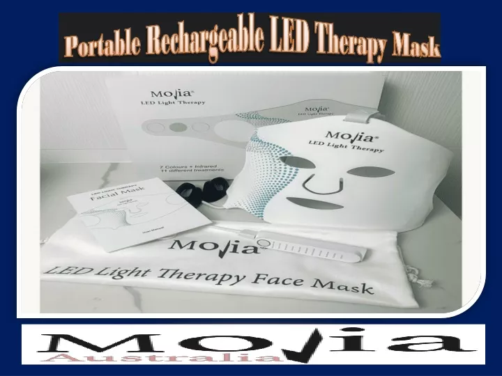 portable rechargeable led therapy mask