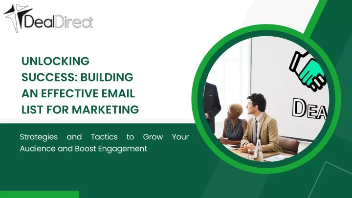 unlocking success building an effective email