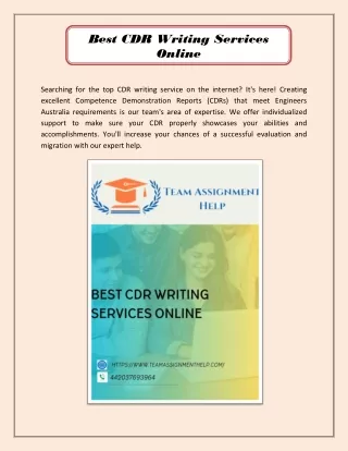 CDR Writing Services (1)
