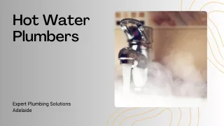 hot water plumbers