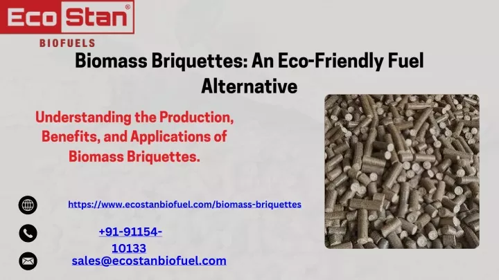 biomass briquettes an eco friendly fuel