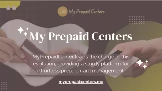 Activate Myprepaidcenter