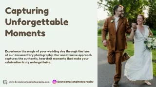 Capturing Unforgettable Moments With Wedding Documentary Photography