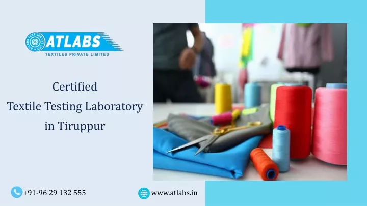 certified textile testing laboratory in tiruppur