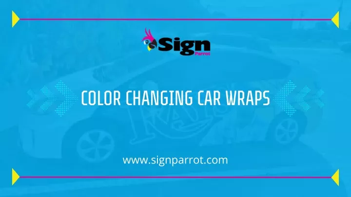 color changing car wraps