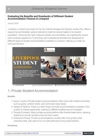 Creating a Home Away from Home in Liverpool Student Accommodation
