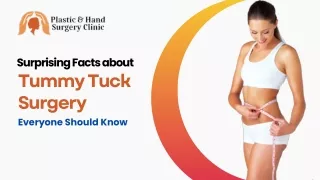 Surprising Facts About Tummy Tuck Surgery Everyone Should Know