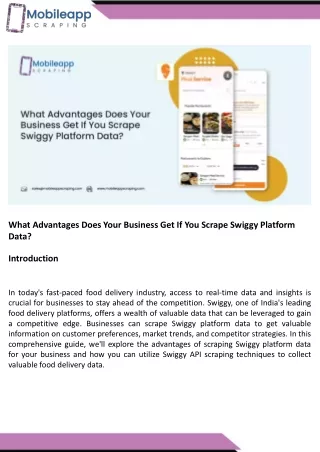 what advantages does your business