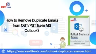 How to Remove Duplicate Emails from OST/PST file in MS Outlook?