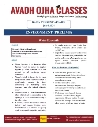 daily current affairs july4 2024