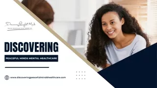 Discovering Peaceful Minds Mental Healthcare