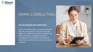 Professional HR Outsourcing Services for Your Company | Omni Consulting