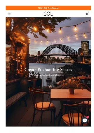 Outdoor Ambiance Lighting