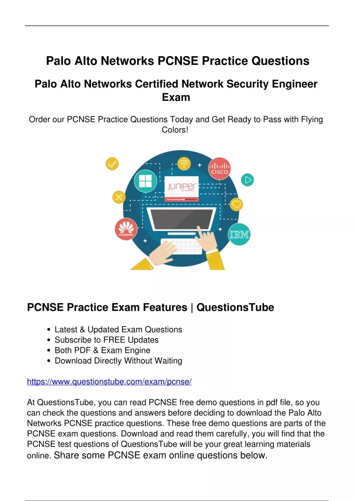 PPT Fresh Palo Alto Networks PCNSE Practice Questions Quick PPT Fresh Palo Alto Networks PCNSE Practice Questions Quick