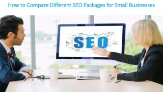 How to Compare Different SEO Packages for Small Businesses