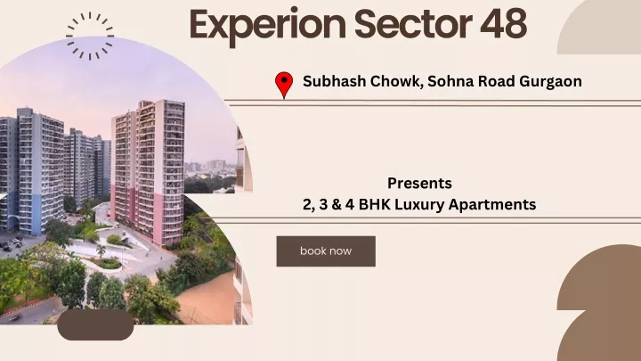 PPT - Experion Sector 48 at Subhash Chowk, Sohna Road Gurgaon E ...