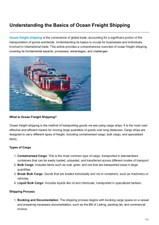 rivalog.blogspot.com-Understanding the Basics of Ocean Freight Shipping