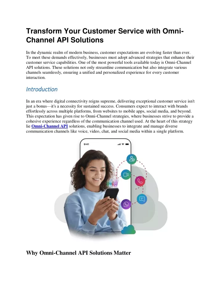 transform your customer service with omni channel