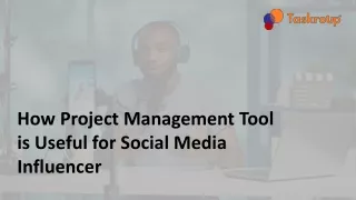how project management tool is useful for social