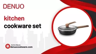 kitchen cookware set