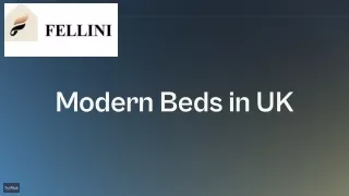 Best Contemporary and Modern Beds UK