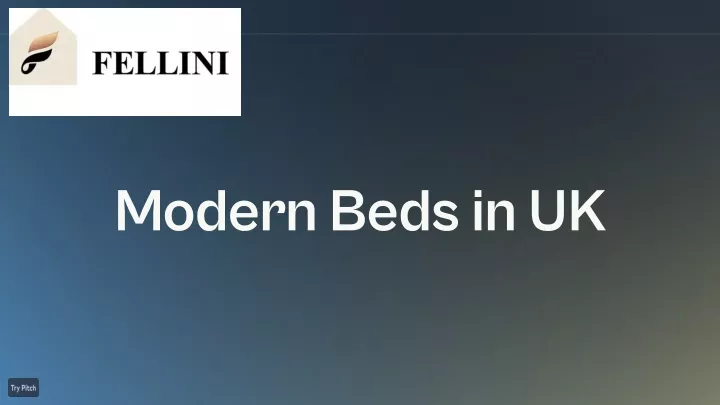 modern beds in uk