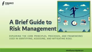 A Brief Guide To Risk Management