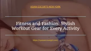 Fitness and Fashion Stylish Workout Gear for Every Activity