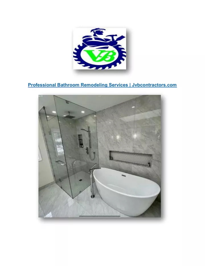 professional bathroom remodeling services