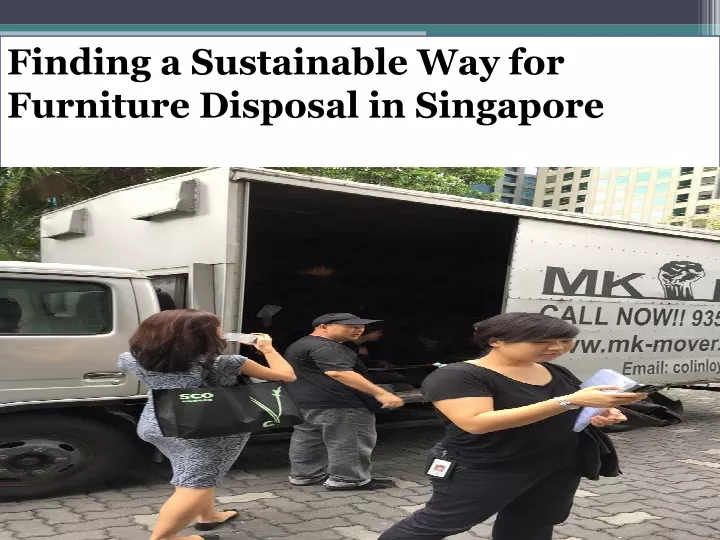 finding a sustainable way for furniture disposal