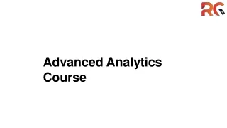 advanced analytics course