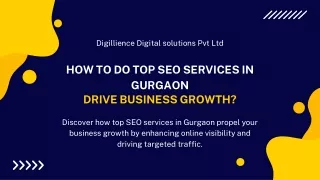 How to Do Top SEO Services in Gurgaon