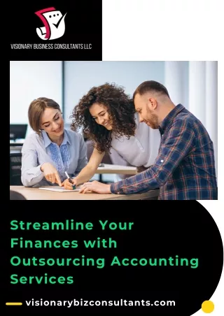 streamline your finances with outsourcing