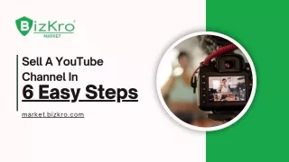 How To Sell A YouTube Channel In 6 Easy Steps