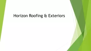 Horizon Roofing & Exteriors | Roofer in St. Peters MO